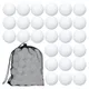 100 Pcs Golf Praxis Ball Hohl Golf Ball Hohl Golf Kunststoff Ball Mit Mesh Kordelzug Lagerung