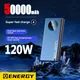 120W Super Fast Charging 50000mAh Thin and Light Power Bank Cell Phone Accessories External Battery