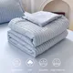 Seersucker Cool Summer Duvet Double Machine Washable Quilt Mattress Comforter Comfortable Soft Touch