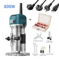 800w 30000rpm Woodworking Electric Trimmer Wood Router Tool Machines Power Carpentry Manual Trimmer