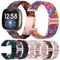 Essidi-Bracelets de montre en résine pour Fitbit Versa 4 3 bracelet boucle de bracelet de