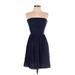 Trina Turk Cocktail Dress: Blue Dresses - Women's Size 2