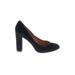 J.Crew Factory Store Heels: Black Shoes - Women's Size 7 1/2