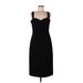 Dress the Population Casual Dress - Midi Sweetheart Sleeveless: Black Solid Dresses - New - Women's Size Large