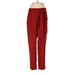 Zara Basic Dress Pants - High Rise: Red Bottoms - Women's Size Small