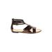 Carlos by Carlos Santana Sandals: Brown Shoes - Women's Size 7 1/2 - Open Toe