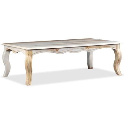 Vidaxl - Couchtische Kaffeetisch Massivholz 110 x 60 x 35 cm