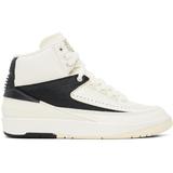 Off-white & Black Air Jordan 2 Retro Sneakers