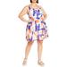 Kylie Geo Print Minidress