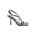 Gianni Bini Heels: Black Solid Shoes - Women's Size 8