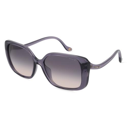 Coach HC8376U Damen-Sonnenbrille Vollrand Eckig Kunststoff-Gestell, transparent