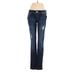 Hudson Jeans Jeans - High Rise Boot Cut Boot Cut: Blue Bottoms - Women's Size 29 - Distressed Wash