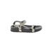 Matisse Sandals: Black Animal Print Shoes - Women's Size 8