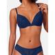 Triumph Push-Up BH Damen blau, 85C