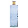 Vaso in Vetro Riciclato Blu Cobalto H79