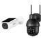 3MP Telecamera/Videocamere di sorveglianza esterni wireless pan tilt Telecamera di monitoraggio Q03