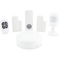 Mediawave Store - Kit Sistema di Sicurezza Wireless Per Casa Sensori Sirena Telecomando Con app