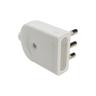 Spina mobile orientabile Electraline bianco 2p+t 16a (25 pezzi) Electraline