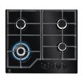EGM6343YAK Piano Cottura Gas 4 Fornelli da Incasso Nero Vetro Temperato - Electrolux