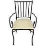 LIF - sedia con braccioli 'jasmine' cm 45 x 42 x H.88