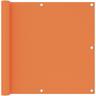 Bonnevie - Paravento,Separè Divisor,Paravento Separe Balcone Arancione 90x300 cm Tessuto Oxford