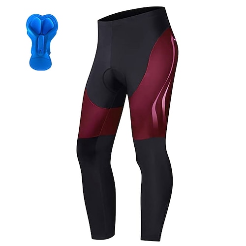 Herren Grafik Fahrradhose Fahhrad Unterteile Mountainbike MTB Straßenradsport Sport 3D-Polster Radfahren Schnelltrocknend Feuchtigkeitsableitend Schwarz Gelb Spandex Bekleidung Fahrradbekleidung