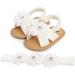 Infant Baby Girl Shoes Baby Mary Jane Flats Princess Wedding Dress Shoes Crib Shoe for Newborns Infants Babies