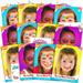 12 Pack Face Tattoos for Kids Girls Halloween Party Favors - Fairy Rainbow Princess Temporary Tattoos for Face Painting Costume Accessories -