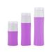 3pcs Empty Perfume Essential Oil Face Lotion Makeup Dispenser Bottle Containers Travel Purple