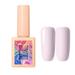 CAKVIICA DIY Nail Lacquer Easy Peel Nail Lacquer Top & Base Coat Water Based Nail Lacquer And Ladies Girl Decorative Products Solid Nail Lacquer 15ml