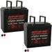 Banshee Battery 12V 55AH Lithium LiFePO4 Deep Cycle Replacement Battery Compatible with PRC-1255 TC1255-2 Pack