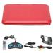 6.8 Inch Portable HD Children s DVD Player Multifunctional Convenient Car TV Player for Car and Outdoor 110240V(Red EU Plug)