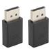 2Pcs DP Male to MINI DP Female Adapter High Resolution 8K 2 Modes Small Portable Lightweight Displayport Cable Converter