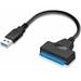 USB to SATA Adapter Cable for 2.5 SSD/HDD Drives External SATA to USB 3.0 Converter and Cable USB 3.0 to SATA III Converter (SATA to USB 3.0 Conversion Cable) S arern