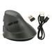 Vertical Mouse 2.4G and Bluetooth 5.0 USB Rechargeable Adjustable DPI Wireless Ergonomic Mouse for Laptop PC Desktop