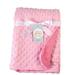 Infant Baby Soft Plush Blanket Pram Cot Bed Basket Sleeping Bag Swaddle Wrap