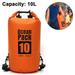 Floating Waterproof Dry Bag 10L/20L Roll Top Dry Sack Keeps Gear Dry for Kayaking Rafting Boating Swimming Camping Hiking Fishing Beach with Waterproof Phone Case