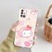 Hello Kitty Cat Cute Clear Case For Samsung Galaxy A52 A12 A51 A32 A21s A71 A32 A22 50 A70 A31 A72 5G Phone Cover