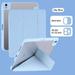 For Ipad 10 2021 Acrylic TPU Y-fold Multifunctional Protective Case For IPad 7 8 9 10.2 Case Tablet Sleeve Pro11 12.9
