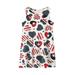 Toddler Girl s Dress Fashion Short Sleeved Round Neck High Waist Solid Color Dresses Sweet Lovely Dailywear