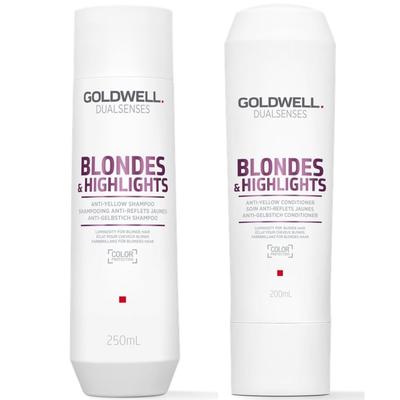 Goldwell Dualsenses Blondes & Highlights Anti Yellow Bundle* 0.45 l Damen Image