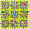 9 Teile Puzzlematte Straße für Kinder - 30x30 Spielstraße Puzzle Spielteppich