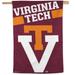 WinCraft Virginia Tech Hokies 28" x 40" College Vault Single-Sided Vertical Banner