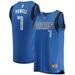 Men's Fanatics Branded Dwight Powell Blue Dallas Mavericks Fast Break Replica Team Color Player Jersey - Icon Edition