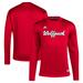 Men's adidas Red NC State Wolfpack Reverse Retro Baseball Script Pullover Sweatshirt