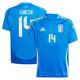 Italien 24 adidas Heimtrikot - Kinder mit Aufdruck Chiesa 14