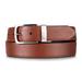 Nautica Men's Enamel Logo Belt Raw Umber, 36W