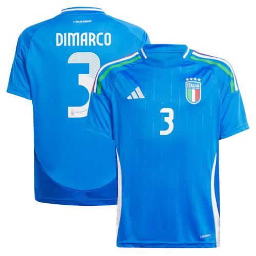 Italien 24 adidas Heimtrikot - Kinder mit Aufdruck DiMarco 3