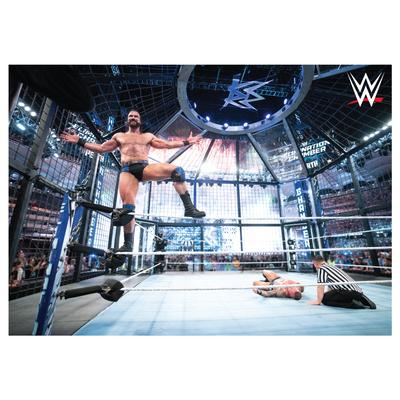 WWE Elimination Chamber Drew McIntyre Win Poster – ungerahmt A3 Image