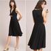 Anthropologie Dresses | Hutch Black Ribbed Knit April Keyhole Fit And Flare Dress | Color: Black | Size: S